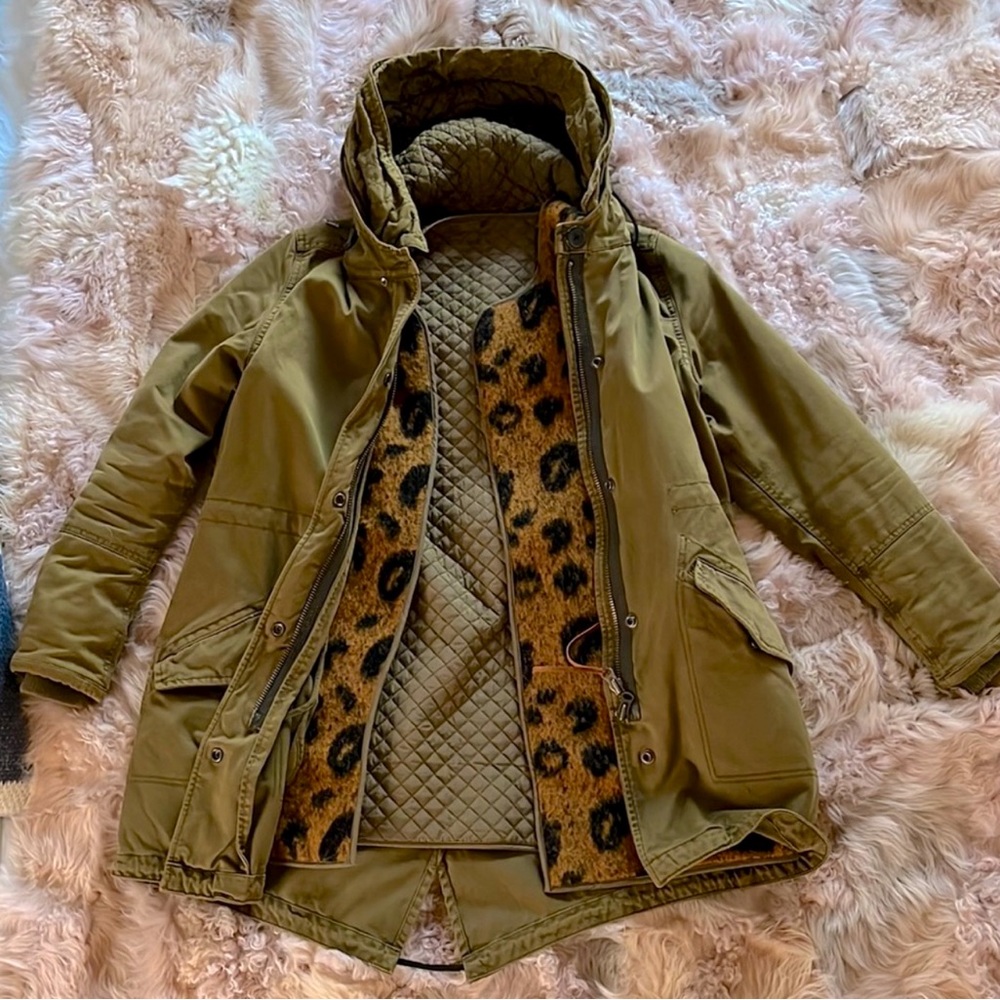 Scotch & Soda armygreen utility Jacket